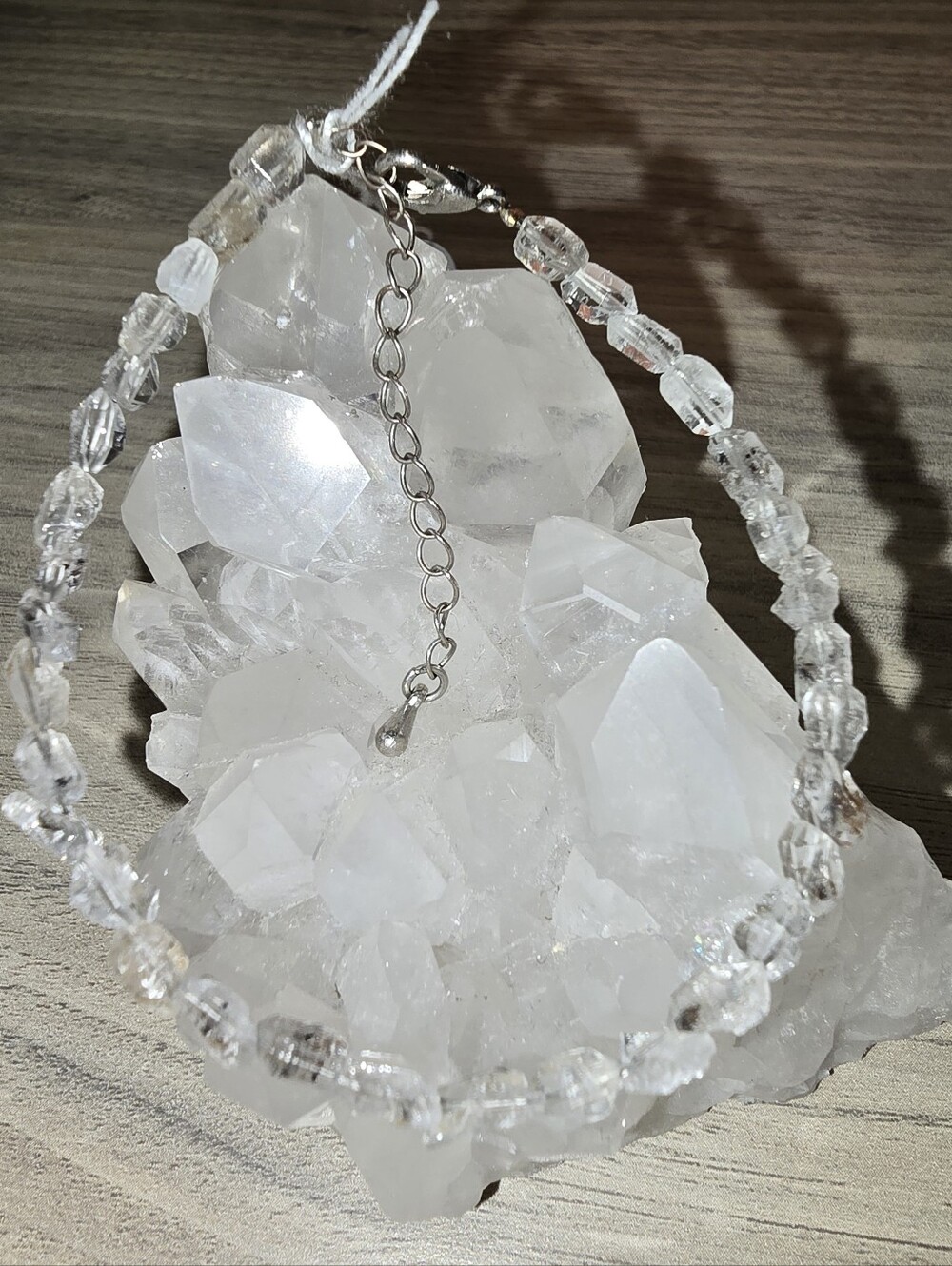 Herkimer Adjustable Bracelet